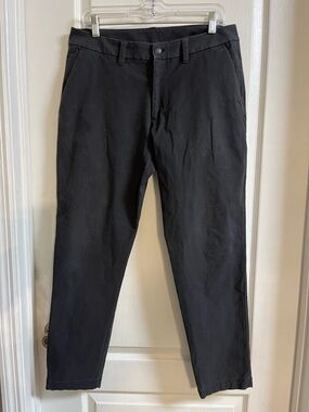 lululemon athletica Men's Black Chino Pants